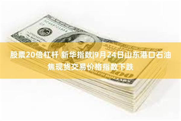 股票20倍杠杆 新华指数|9月24日山东港口石油焦现货交易价格指数下跌
