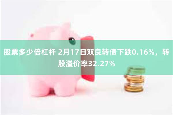 股票多少倍杠杆 2月17日双良转债下跌0.16%，转股溢价率32.27%