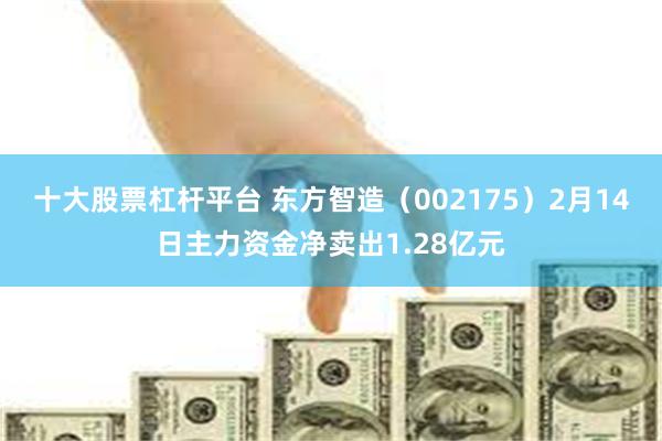 十大股票杠杆平台 东方智造（002175）2月14日主力资金净卖出1.28亿元