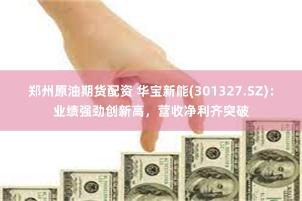 郑州原油期货配资 华宝新能(301327.SZ)：业绩强劲创新高，营收净利齐突破